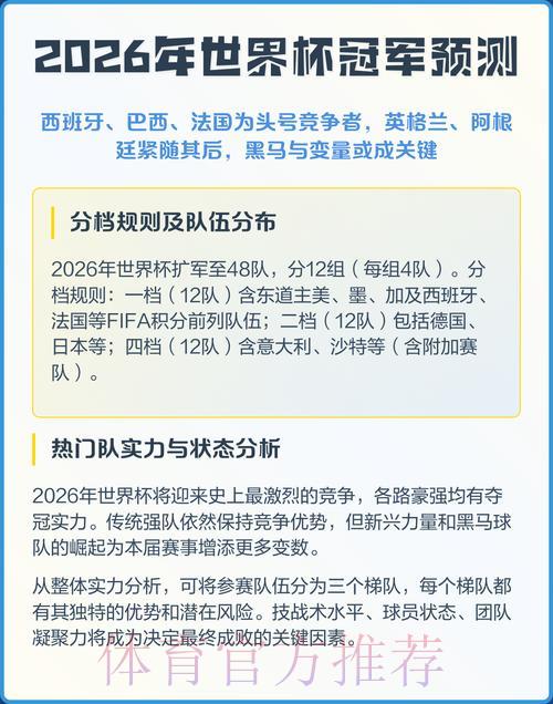 苹果官方发布2026年世界杯赛事趋势预测 苹果官方发布2026年世界杯赛事趋势预测